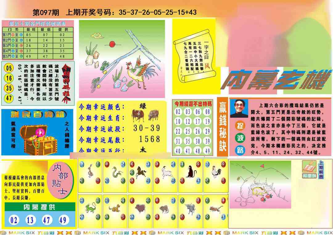 097期九龍内幕A(推荐)[图]