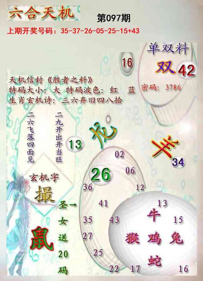 097期天机报[图]